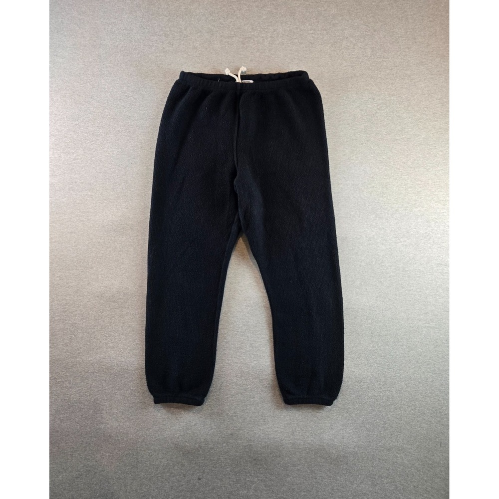 perfectwhitetee Black Fleece Jogger Track Pants